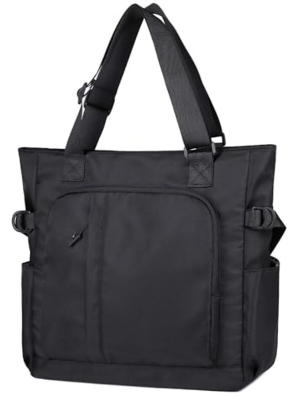 Waterproof Nylon Laptop Tote Shoulder Bag Multi Pocket Work Purse